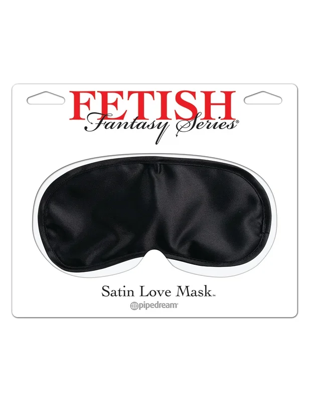 Fetish Fantasy Series Satin Love Mask – Black