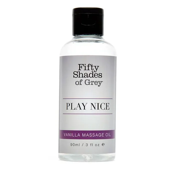 Fifty Shades – Play Nice Vanilla Massage Oil 3oz