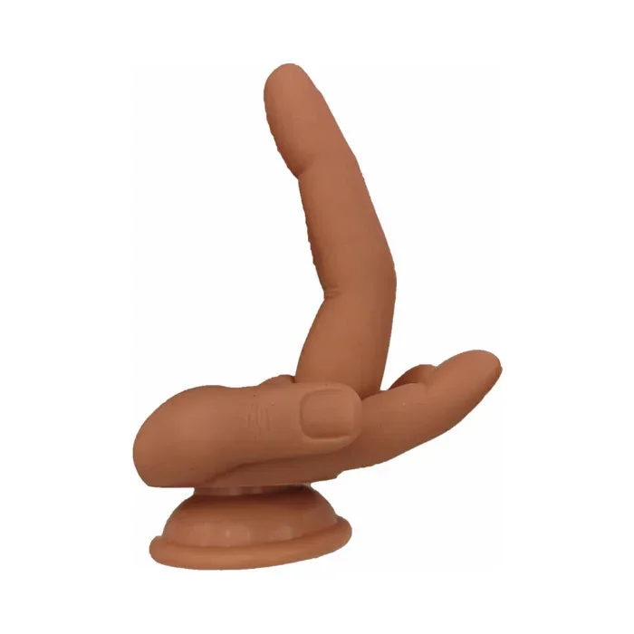 Finger Fest Double Up Silicone Dildo With Suction Cup