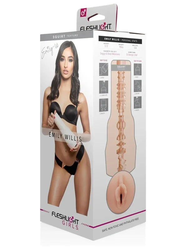 Fleshlight Girls Emily Willis – Squirt Texture
