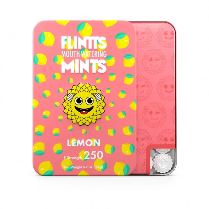 Flintts Mints Mouthwatering Mints Lemon Flavor