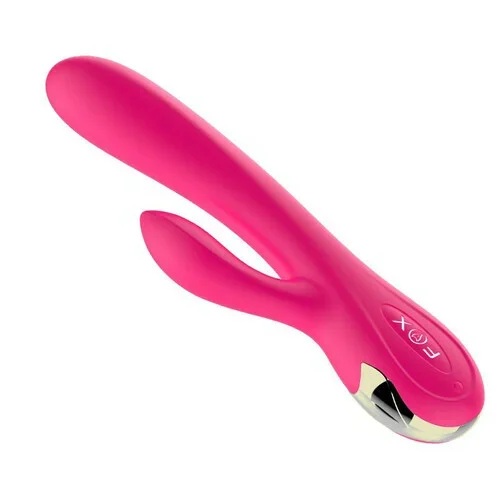 FOX Double Shock G-spot Heating Rabbit Vibrator Waterproof