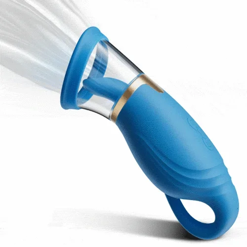 【Free Shipping】Sierra Suction Intensity Tongue-licking Clit & Nipple Stimulator