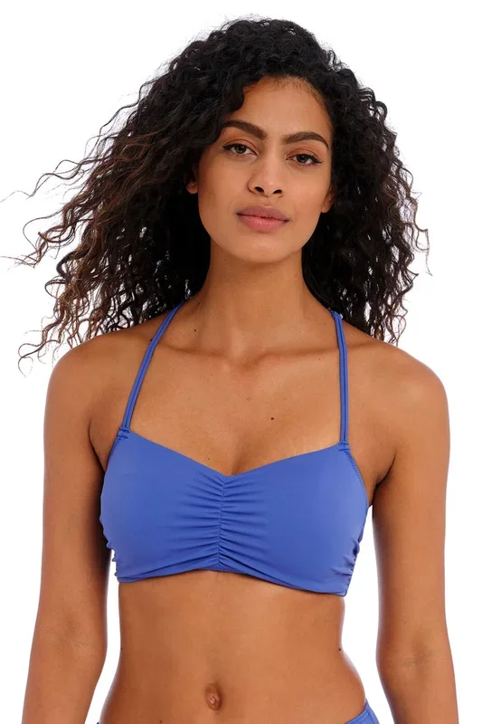 Freya | Jewel Cove Bikini Bralette Top (Azure)