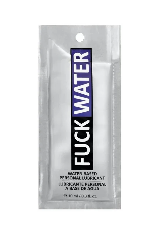 Fuck Water Original H2o Lubricant Foil