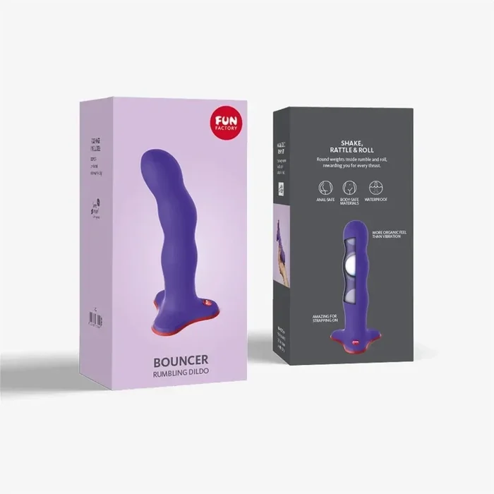 Fun Factory BOUNCER Dildo – Flashy Purple