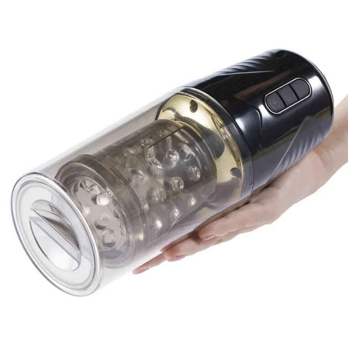 Gale – Rotating and Thrusting Male Masturbator – Black