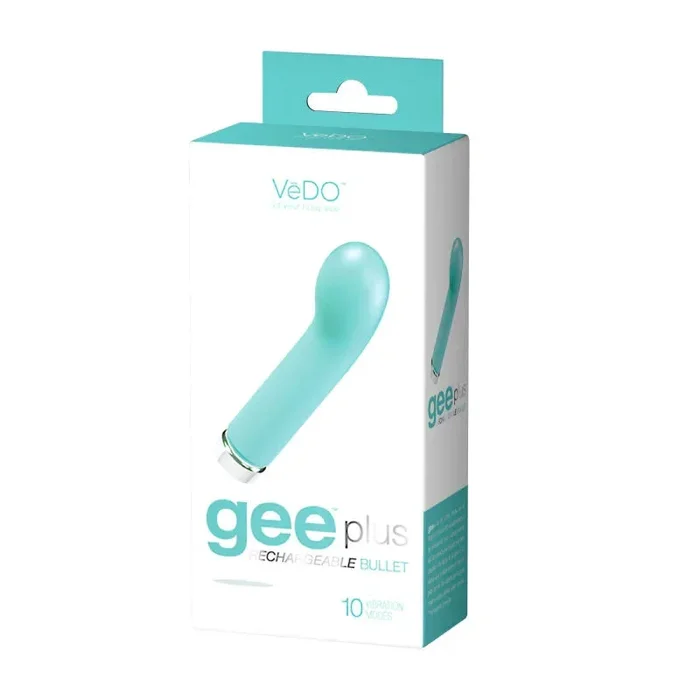 Gee Plus Rechargeable Mini Vibe – Tease Me Turquoise