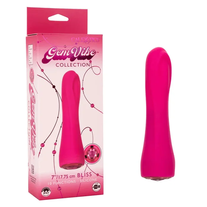 Gem Vibe Collection Bliss Massager – Pink