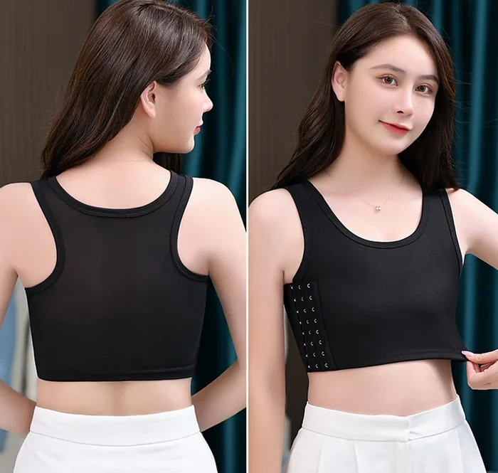 Gender Fluid Chest Compression Binder – Xlarge – Black