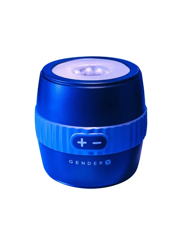 Gender X Barrel Of Fun Open-ended Vibrating stroker