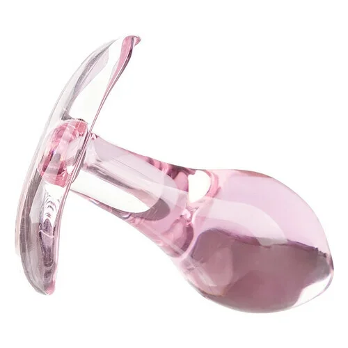 Glass Sweetheart No.1 – 3Pcs Set Pink Crystal Anal Butt Plug