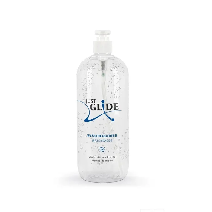 Gleitgel “Just Glide” wasserbasiert & vegan – latexkondomsicher (1000 ml)