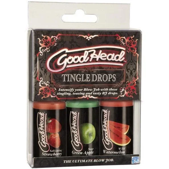 Good Head Tingle Drops – 3 Pack Assorted Sampler