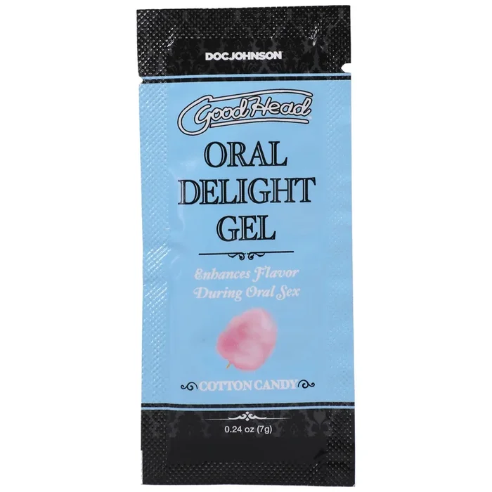 Goodhead – Oral Delight Gel – Cotton Candy – 0.24 Oz