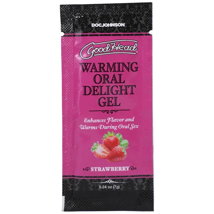 Goodhead – Warming Oral Delight Gel – Strawberry – 0.24 Oz