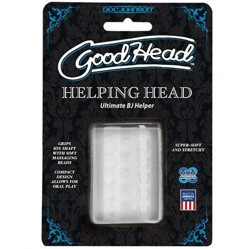 GoodHead Helping Head – Oral Blow Job Stroker Sleeve
