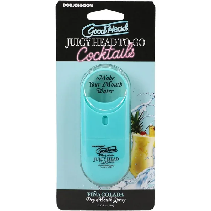 Goodhead Juicy Head Cocktails Dry Mouth Spray to-Go – Pina Colada