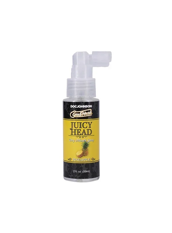 GoodHead Juicy Head Dry Mouth Spray Pineapple Flavor Mouthwatering Spray