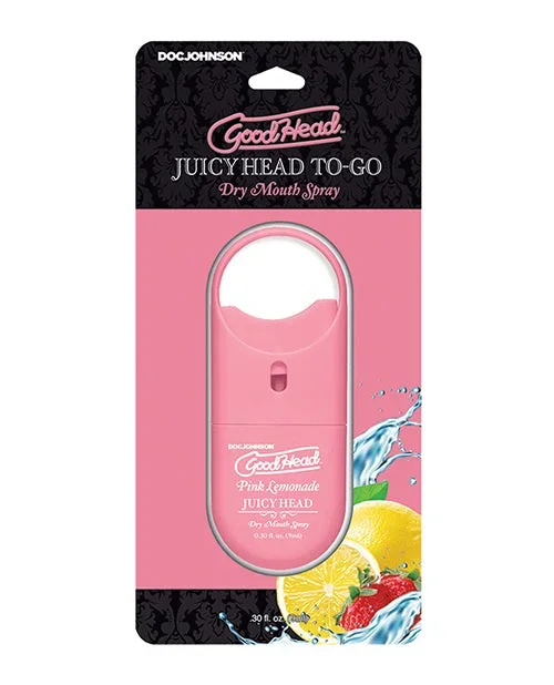 GoodHead Juicy Head Dry Mouth Spray To Go – .30 oz Pink Lemonade