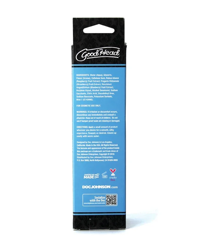 GoodHead Oral Gel – 4 oz Cotton Candy