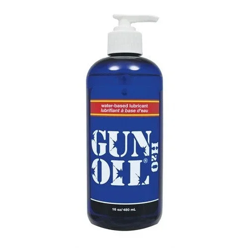 Gun Oil H2O 16oz – Personal Lubricant Lube
