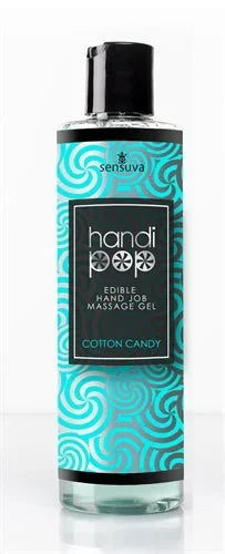 Handipop Edible Handjob Massage Gel – Cotton Candy – 4.2 Fl. Oz.