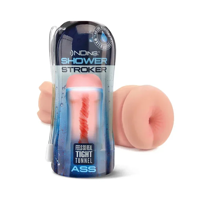 Happy Ending Self-Lubricating Shower Stroker – Ass