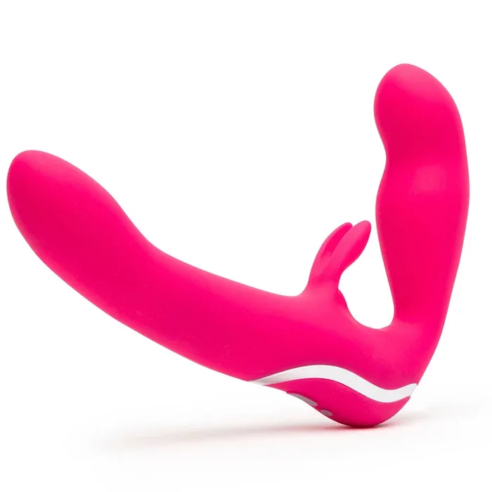 Happy Rabbit Strapless Strap-On – Pink