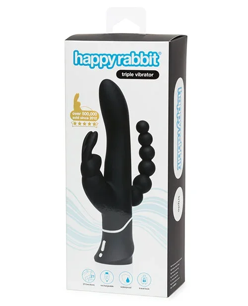 Happy Rabbit Triple Curve – Black