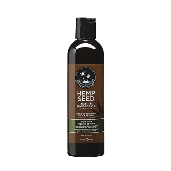 Hemp Seed Massage Oil – 8 Fl. Oz. – Guavalava