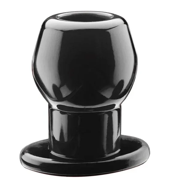 Hohler Analplug M schwarz 7,3 x 5,1 cm