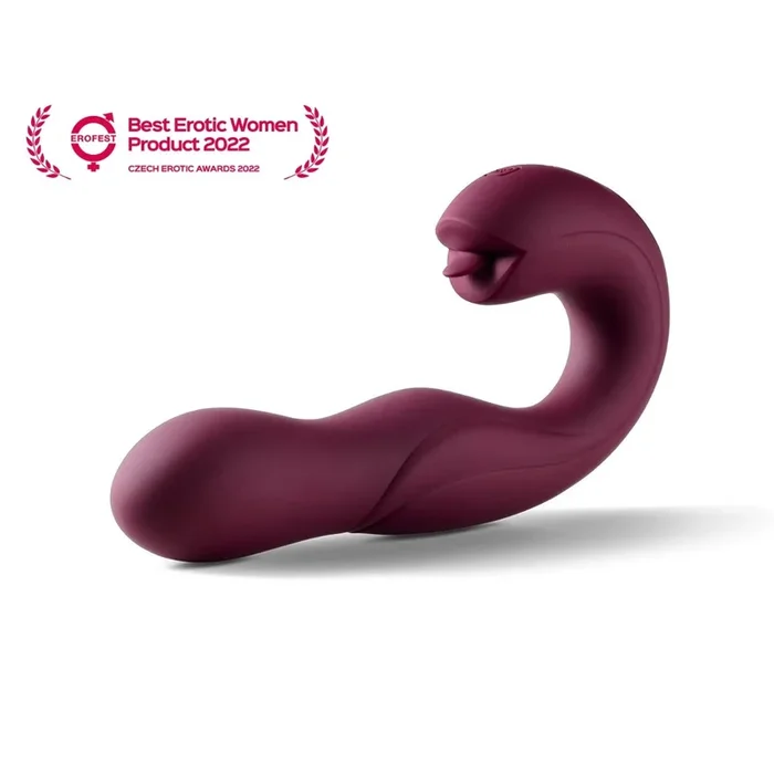 Honey Play Box JOI Rotating Head And Flicking Tongue Vibrator With Remote Control