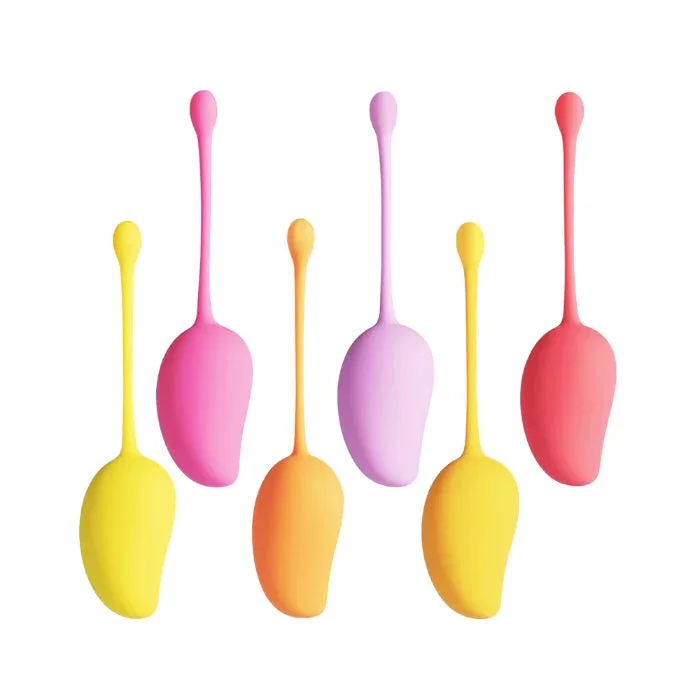 Honey Play Box Mango Tropical 6pc Silicone Kegel Set