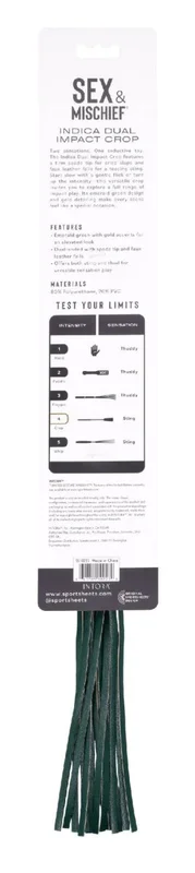 Indica Dual Impact Crop – Green