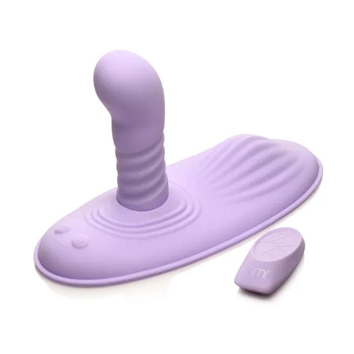 Inmi Thrust ‘N’ Grind Rechargeable Thrusting And Vibrating Silicone Grinder with Remote Control