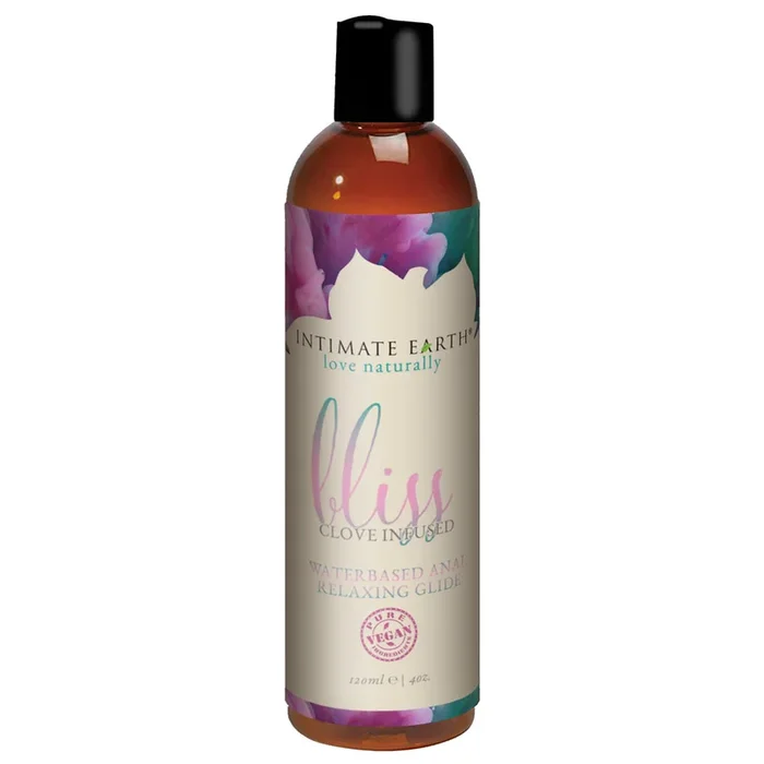 Intimate Earth Bliss Anal Relaxing Water Based Lubricant 4oz
