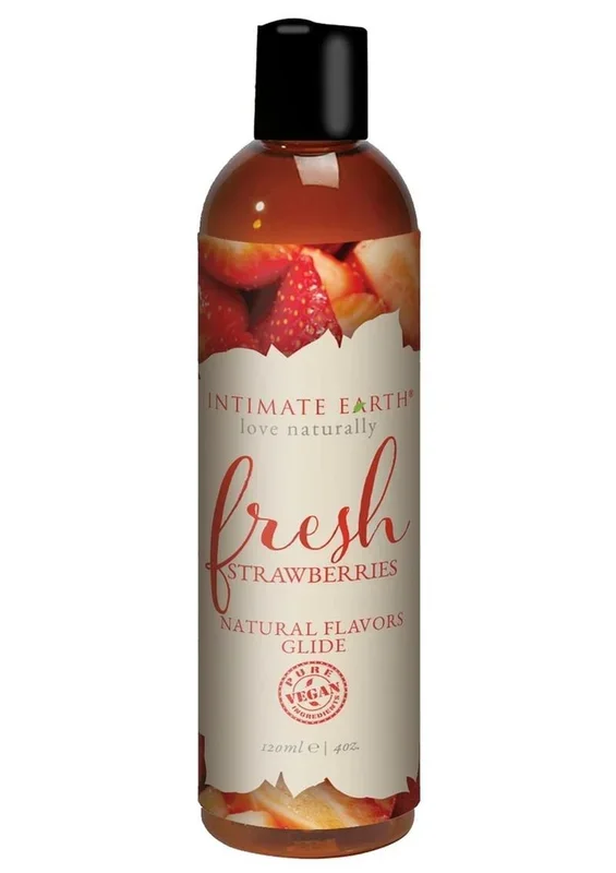 Intimate Earth Oral Pleasure Glide Lubricant Fresh Strawberries