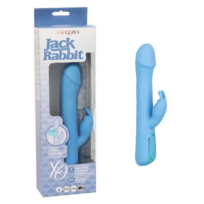 Jack Rabbit Elite Rotating Rabbit – Blue