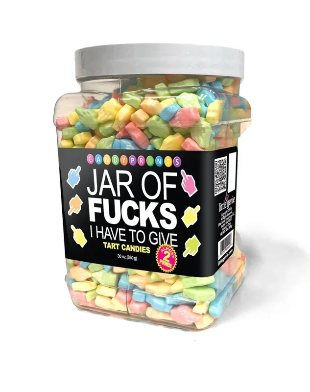 Jar of Fucks I Have to Give – 2lb Tart Candy
