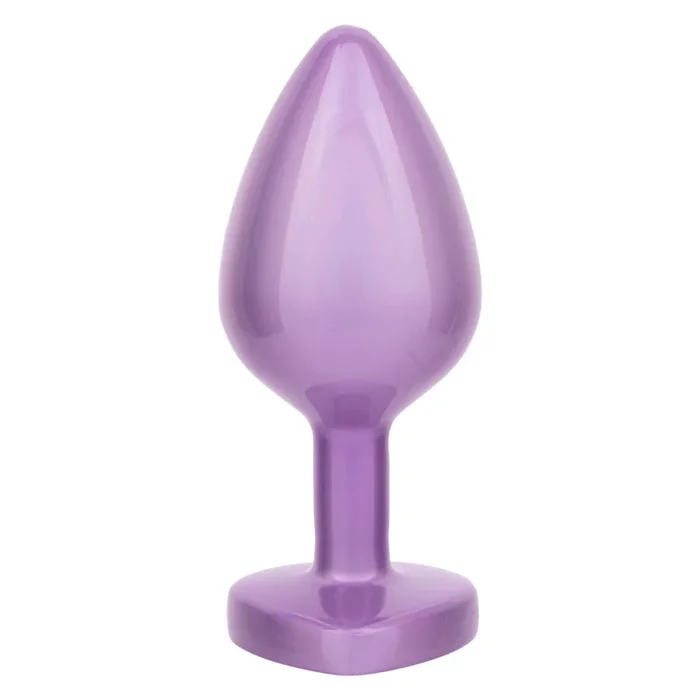 Jewel Large Amethyst Heart Plug