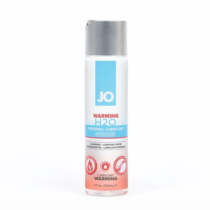 JO H2O Warming Water-Based Lubricant 4 oz.