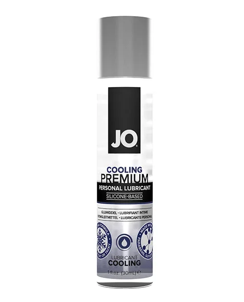 JO Premium Cooling Lubricant Glycerin Free Silicone Based Water Resistant 1 Oz