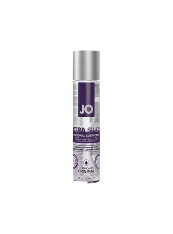 JO Xtra Silky Thin Long Lasting Moisturizing Silicone Lubricant