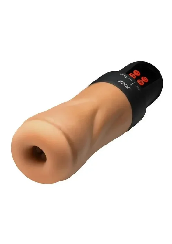 Jock Sucking & Vibrating Rechargeable Masturbator