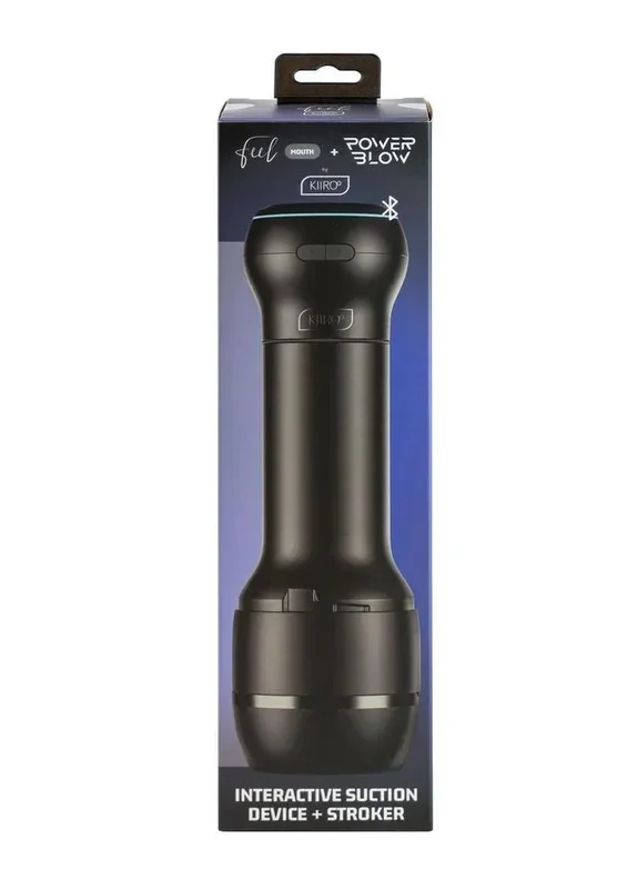 Kiiroo Powerblow & Feel Mouth Stroker Kit – Mouth – Black