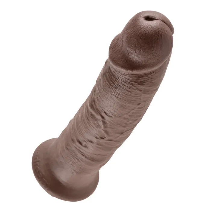 King Cock 10 In Cock Brown