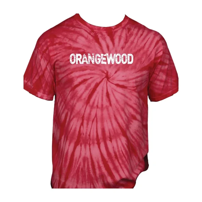 LAST CHANCE- Tie-Dye Orangewood T-shirt