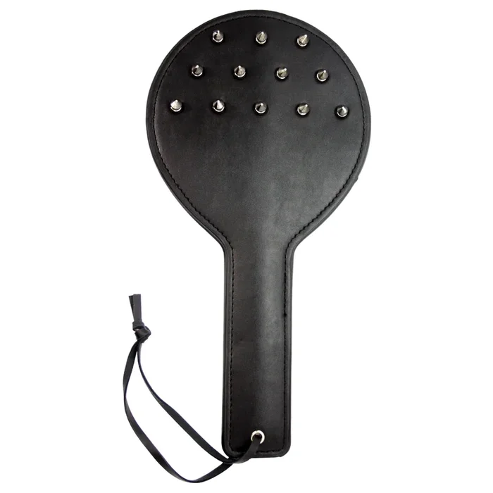 Leather Spiked Spanking Paddle For Kinky Couples