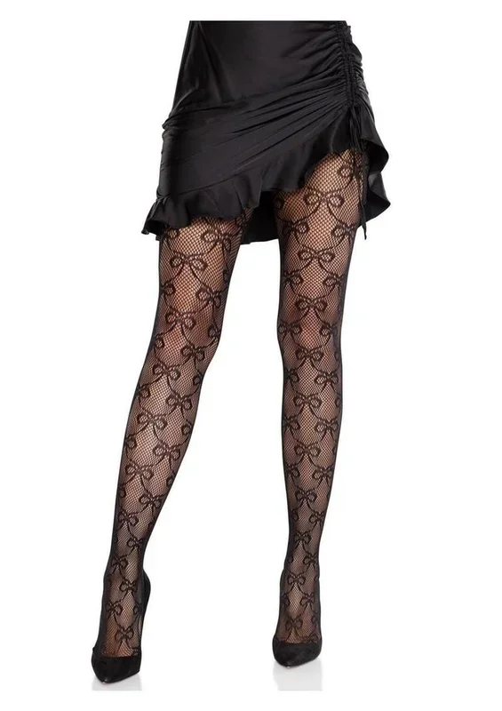 Leg Avenue Bow Net Tights